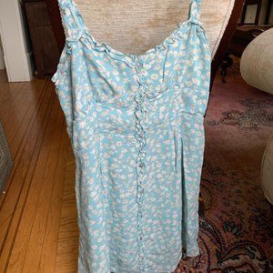 Beautiful Light Blue Summer Dress
